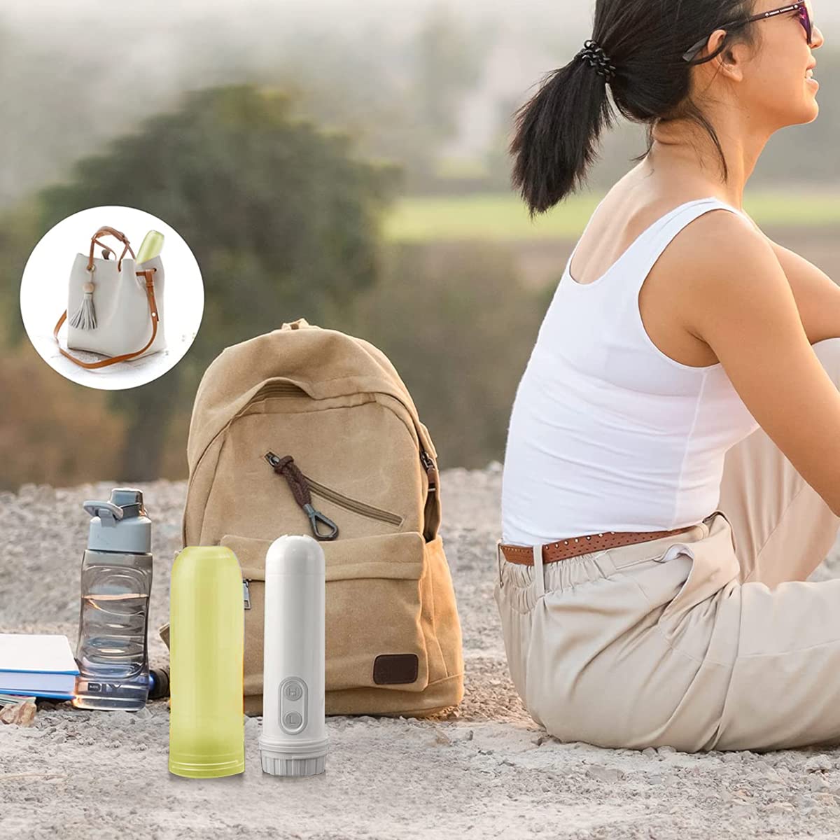 HANNEA Electric Travel Bidet Portable Bidet,Portable Bidet Spray for Toilet,Rinse Pressure Switchable,180 ° Angle Adjustable,Travel Bidet for Feminine Care,Postpartum Essentials HANNEA Electric Travel Bidet Portable Bidet,Portable Bidet Spray for Toilet,Rinse Pressure Switchable,180 ° Angle Adjustable,Travel Bidet for Feminine Care,Postpartum Essentials
